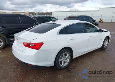 2017 Chevrolet Malibu Ls из США, поврежденный, VIN 1G1ZB5ST7HF166992